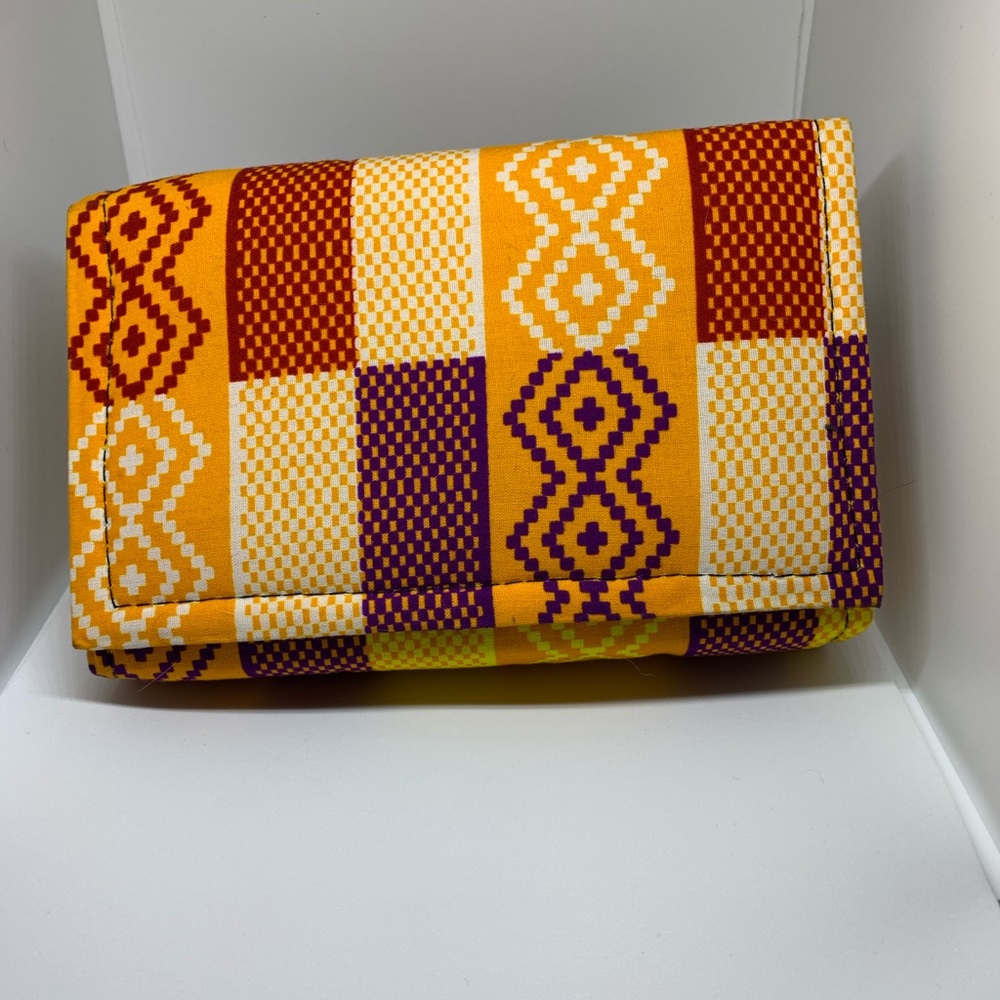 Handmade African Print Colorful Clutch bag